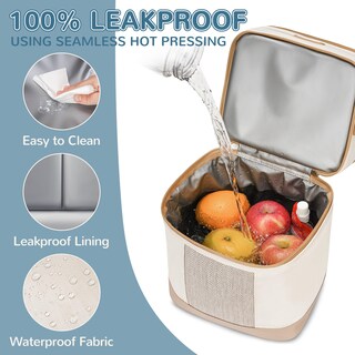 Foto 3 | Foto 3 | Bolsa Térmica Para Leche Materna Mancro De Doble Capa Con Aislamiento, Color Beige - Venta Internacional.