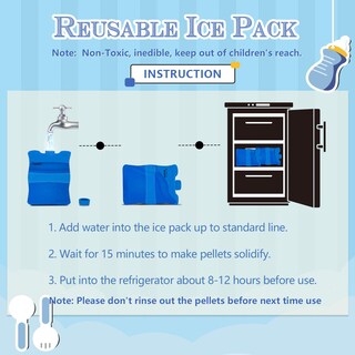 Foto 5 | Foto 5 | Paquete De Hielo Para Leche Materna Teamoy, Paquete De 2 Para Almacenamiento Sin Bpa - Venta Internacional.