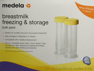 Foto 3 | Foto 3 | Paquete Congelador De Leche Materna, Biberones Medela De 80 Ml (paquete De 12) - Venta Internacional.