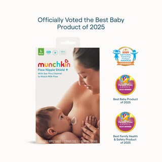 Foto 3 | Foto 3 | Protector De Pezones Munchkin Flow Con Canal Transparente De 20 Mm - Venta Internacional.
