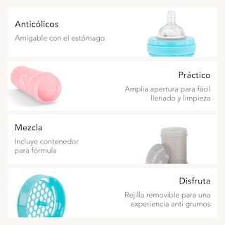 Foto 4 | Foto 4 | Biberón Twistshake Anti Cólico 11oz color Rosa Pastel