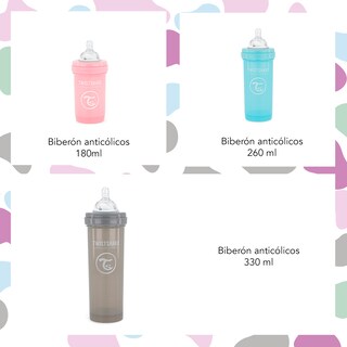 Foto 6 | Foto 6 | Biberón Twistshake Anti Cólico 11oz color Rosa Pastel