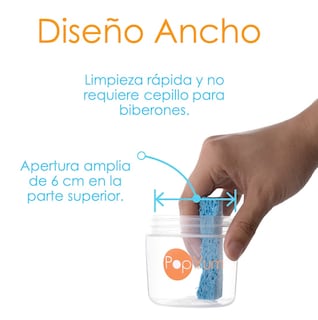 Foto 8 | Foto 8 | PopYum Biberón Anticólico de Bebé para Mezclar Fórmula 9oz / 260ml PAQUETE DE 3 PIEZAS
