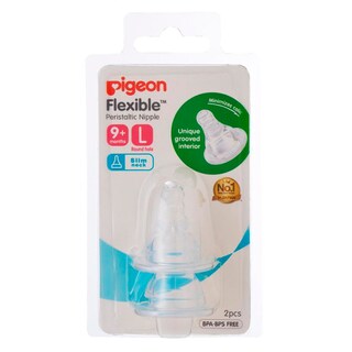 Foto 1 | Foto 1 | Tetina Pigeon Peristáltico Cuello Estándar Flujo Rápido 2 Pz