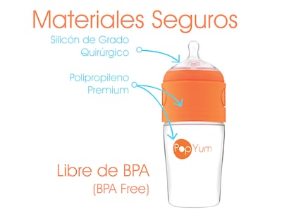 Foto 5 | Foto 5 | Popyum Biberón Anticólico De Bebé Para Mezclar Fórmula 9oz / 260ml Paquete De 2 Piezas
