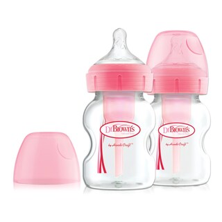 Foto 1 | Foto 1 | Biberón Dr Browns Options+ Plus Cuello Ancho 5oz 2pz Rosa