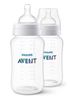 Foto 1 | Foto 1 | Biberones Avent SCY106/02 Transparentes Anticólicos 11 OZ 2 PZAS