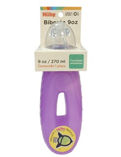 Foto 3 | Foto 3 | Biberón Loop Nuby 9oz Lila