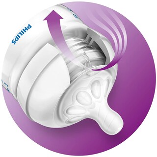 Foto 7 | Foto 7 | Tetina Para Biberón De Flujo Lento, 1m+, Paquete De 4, Flow 2 - Venta Internacional.
