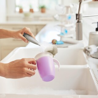 Foto 4 | Foto 4 | Cepillo Para Botellas Munchkin Sponge, 2 Unidades, Diseño Moderno, Color Gris - Venta Internacional.