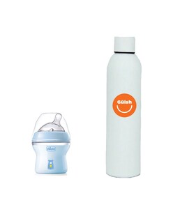 Foto 1 | Foto 1 | Biberón Natural Feeling Color Azul + Termo Güish De Regalo