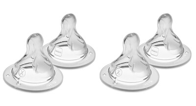 Foto 1 | Foto 1 | Bottle Nipples Mam, De Flujo Extra Rápido, Nivel 4, 6 Meses O Más, Paquete De 4 - Venta Internacional.