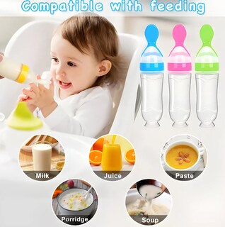 Foto 3 | Foto 3 | Biberones con Cuchara 4 Pack