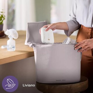 Foto 7 | Foto 7 | Extractor De Leche Eléctrico Doble Avent Con Biberones 12 Pz