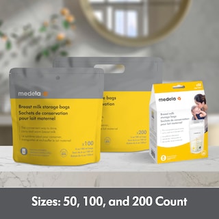 Foto 6 | Foto 6 | Bolsas De Almacenamiento De Leche Materna Medela, 200 Unidades, 180 Ml, 6 Onzas, Paquete De 200 - Venta Internacional.