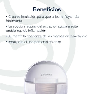 Foto 8 | Foto 8 | Extractor De Leche Bebesit Lx Manos Libres + 10 Bolsas 200ml