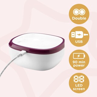 Foto 3 | Foto 3 | Extractor De Leche Tommee Tippee Hecho Para Mí, Doble Eléctrico - Venta Internacional.