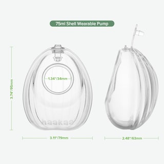 Foto 7 | Foto 7 | Extractor De Leche Manual Portátil Haakaa Shell De 75 Ml Para Madres Lactantes - Venta Internacional.