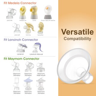 Foto 3 | Foto 3 | Protector De Pecho Maymom Myfit Comfy Series De 15 Mm Para Zapatos Medela - Venta Internacional.