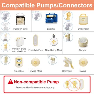 Foto 4 | Foto 4 | Protector De Pecho Maymom Myfit Comfy Series De 15 Mm Para Zapatos Medela - Venta Internacional.