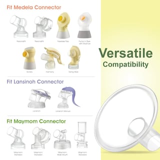 Foto 3 | Foto 3 | Breastshield Maymom Myfit Crater Series 12 Mm Para Bombas Medela - Venta Internacional.