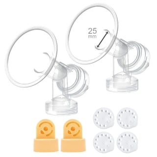 Foto 1 | Foto 1 | Parabrisas Maymom De 25 Mm, 2 Unidades, Con Membrana De Válvula Medela - Venta Internacional.
