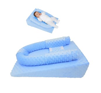 Foto 2 | Foto 2 | Cojín Antireflujo Malubero color Azul para Bebé