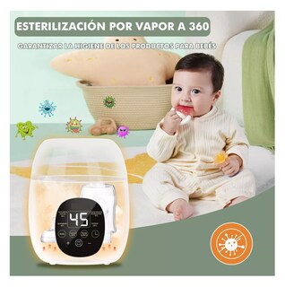 Foto 5 | Foto 5 | Calentador Esterilizador Biberones Belug Control Táctil Para Bebé Verde Claro