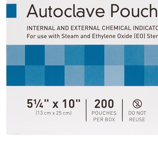 Foto 4 | Foto 4 | Bolsas Autoclave Mckesson Autosellantes, 13,3 Cm X 25,4 Cm, 200 Unidades - Venta Internacional.