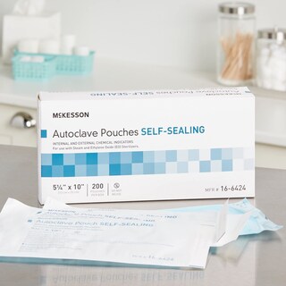 Foto 6 | Foto 6 | Bolsas Autoclave Mckesson Autosellantes, 13,3 Cm X 25,4 Cm, 200 Unidades - Venta Internacional.