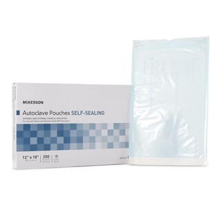 Foto 1 | Foto 1 | Bolsas De Esterilización Mckesson Autosellantes, 12 X 18 Cm, Paquete De 200 - Venta Internacional.