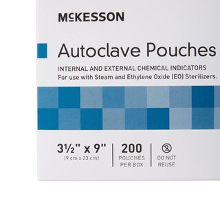 Foto 4 | Foto 4 | Bolsas De Esterilización Mckesson Autoclave De 3,5 X 9 Cm, Paquete De 200 - Venta Internacional.
