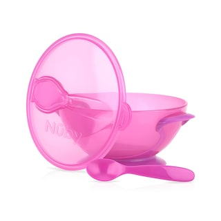 Foto 1 | Foto 1 | Plato Con Base De Succión Nuby Rosa