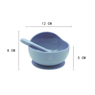 Foto 5 | Foto 5 | Plato Y Cubiertos Para Bebé Hecho De Plástico Libre De Bpa