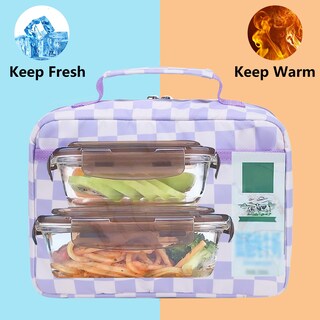 Foto 7 | Foto 7 | Bolsa de Almuerzo Ledaou Aislante Reutilizable Para Niños Y Niñas Capacidad De 1.5 L - Venta Internacional