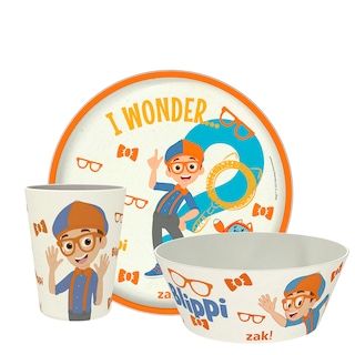 Foto 1 | Foto 1 | Juego de Vajilla Blippi Kids de 3 Piezas Melamina de Zak Designs - Venta Internacional