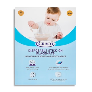 Foto 6 | Foto 6 | Manteles Individuales Adhesivos Desechables Graco Baby 40 Unidades - Venta Internacional.