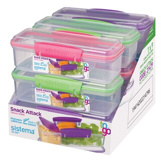 Foto 6 | Foto 6 | Contenedor Para Aperitivos Y Salsas Sistema Snack Attack To Go, 400 Ml - Venta Internacional.
