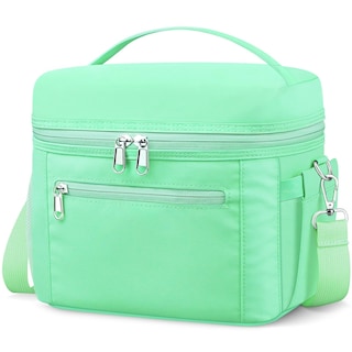 Foto 1 | Foto 1 | Bolsa De Almuerzo Dalinda, Ligera, Aislante, A Prueba De Fugas, Color Verde Menta - Venta Internacional.