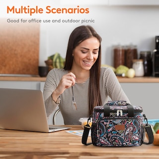 Foto 7 | Foto 7 | Lonchera Lifewit, Grande, Aislante, 9 L, Color Morado - Venta Internacional.