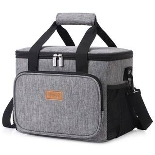 Foto 1 | Foto 1 | Bolsa De Almuerzo Lifewit, Grande, Aislante, 15 L, Gris, 24 Latas - Venta Internacional.