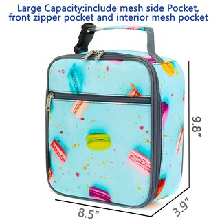 Foto 3 | Foto 3 | Lonchera Flowfly Para Niños, Bolsa Blanda Aislante, Color Galletas - Venta Internacional.