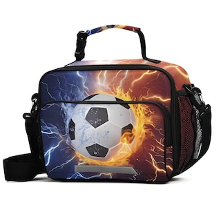 Foto 1 | Foto 1 | Fiambrera Alaza Soccer Fire Electric Spark Para Niños - Venta Internacional.