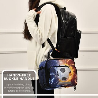 Foto 6 | Foto 6 | Fiambrera Alaza Soccer Fire Electric Spark Para Niños - Venta Internacional.