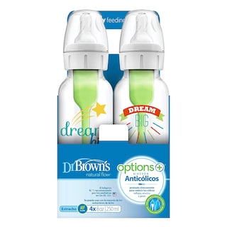 Foto 7 | Foto 7 | Biberones Dr. Brown's Options+ con Sistema Anticólicos y Opciones Personalizables 8 oz4 unidades