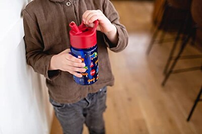 Foto 5 | Foto 5 | Venta Internacional - Botella De Agua Simple Modern Kids Dc Comics De Plástico Sin Bpa