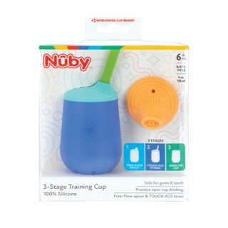 Foto 4 | Foto 4 | Venta Internacional - Set De Copas De Entrenamiento Nuby First, Vaso De Silicona De 118 Ml Con Caño