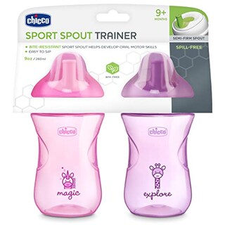 Foto 2 | Foto 2 | Venta Internacional - Entrenador Sippy Cup Chicco Sport Spout, 270 Ml, Más De 6 Meses