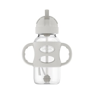 Foto 1 | Foto 1 | Botella Sippy Straw Dr. Brown's Milestones, 270 Ml, Gris, 6 M O Más - Venta Internacional.