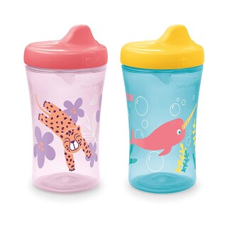 Foto 7 | Foto 7 | Vaso Para Sorbos Nuk Hide 'n Seek, Con Caño Duro, 300 Ml, Diseño De Ballenas Y Tigres - Venta Internacional.